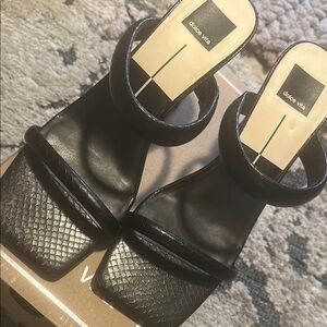 Dolce Vita Black Women's Sandals